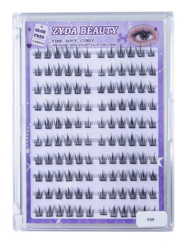 ZOPA Eye Lashes  (purple)