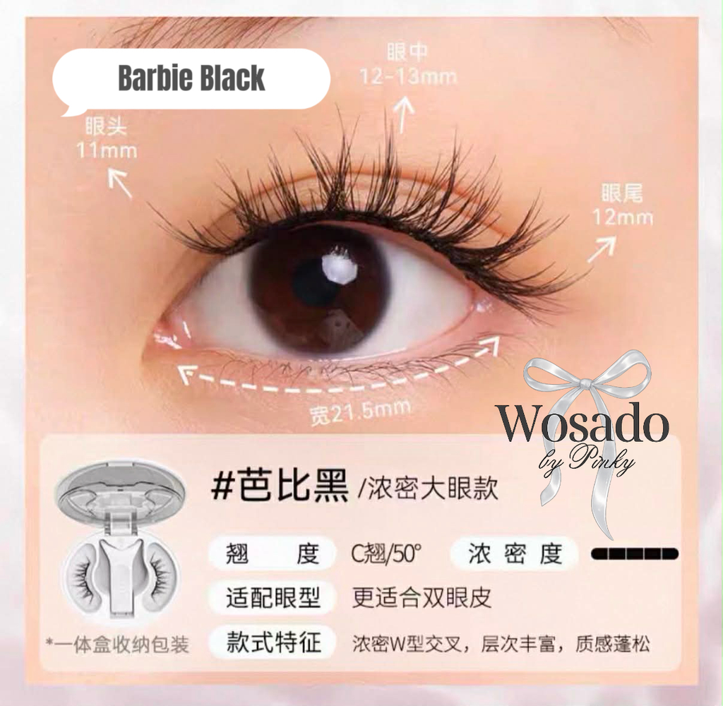 Wosodo Barbie Black