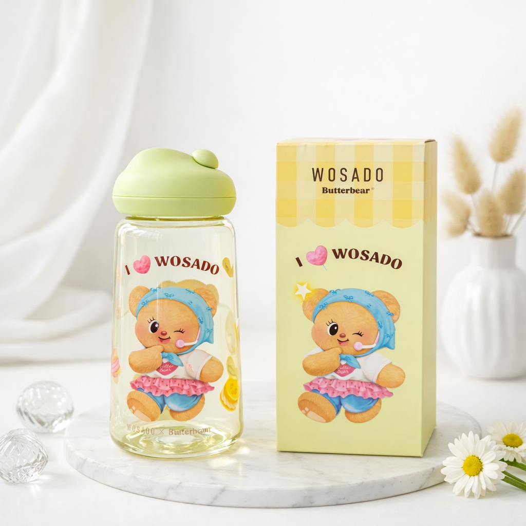 Butter Bear Water Bottle